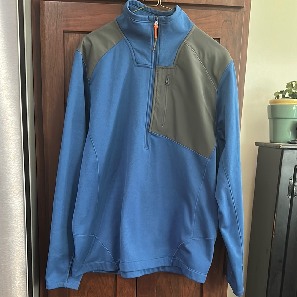 The North Face Blue Quarter-Zip Pullover